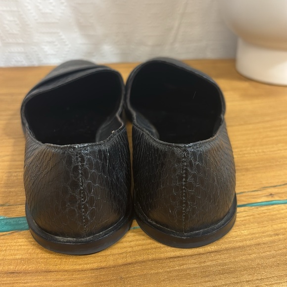 Vince Mason Black Leather Flats 6.5 - Picture 7 of 10